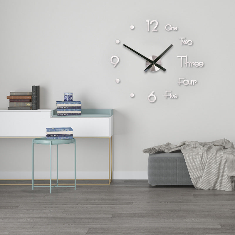 3D wall clock